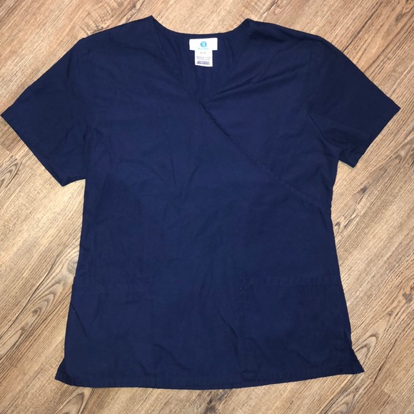 SB Scrubs Tops - SB Scrubs Scrub Top w/ Front Pockets on Both Sides